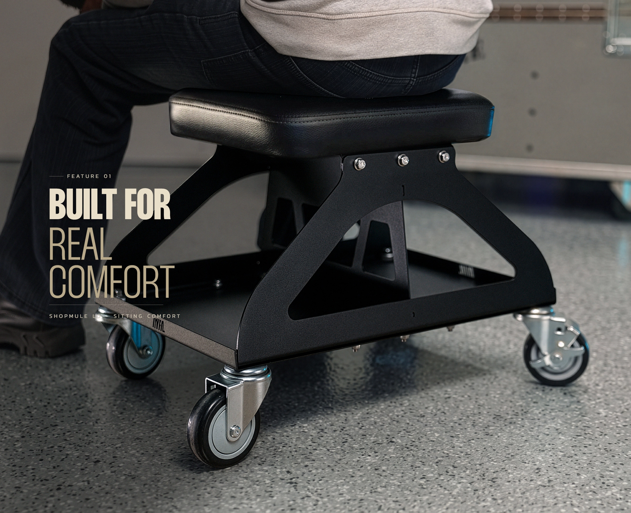 RYFA SHOPMULE LO SHOP STOOL