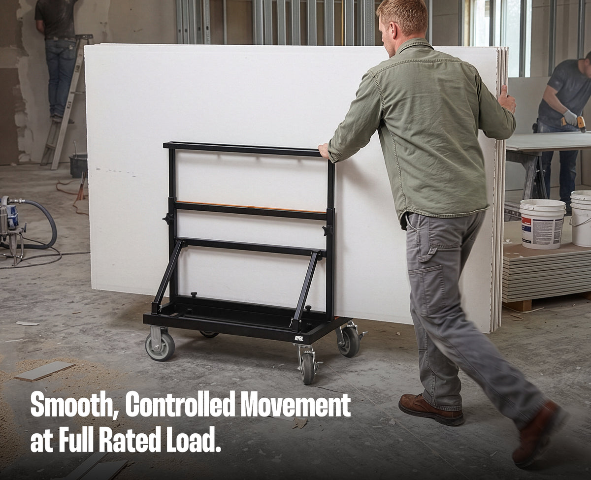 RYFA FOLDABLE DRYWALL CART