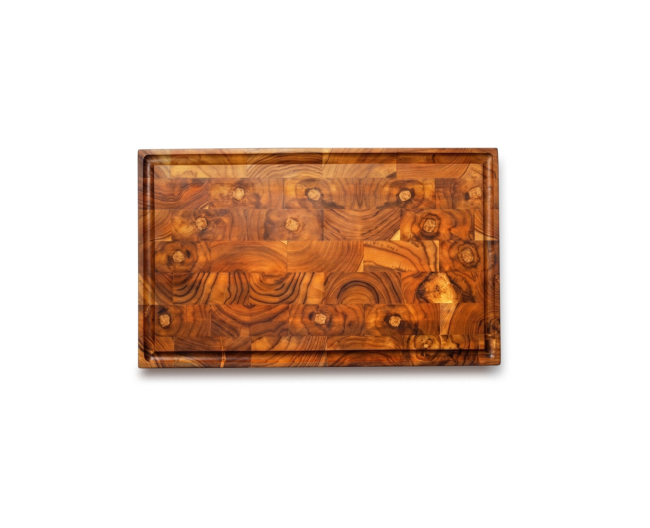 RYFA Handcrafted Teakwood End Grain Chopping Block