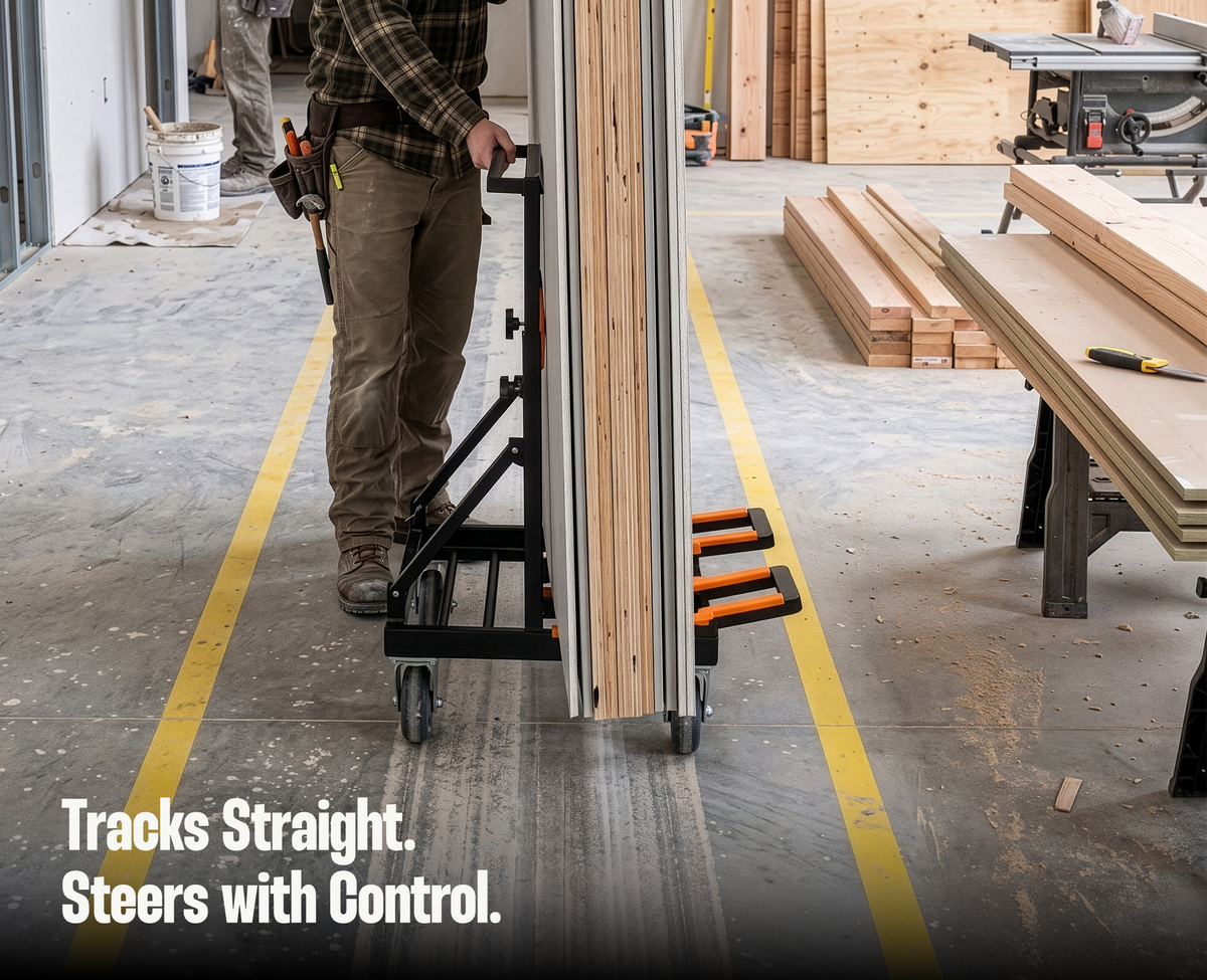 RYFA FOLDABLE DRYWALL CART