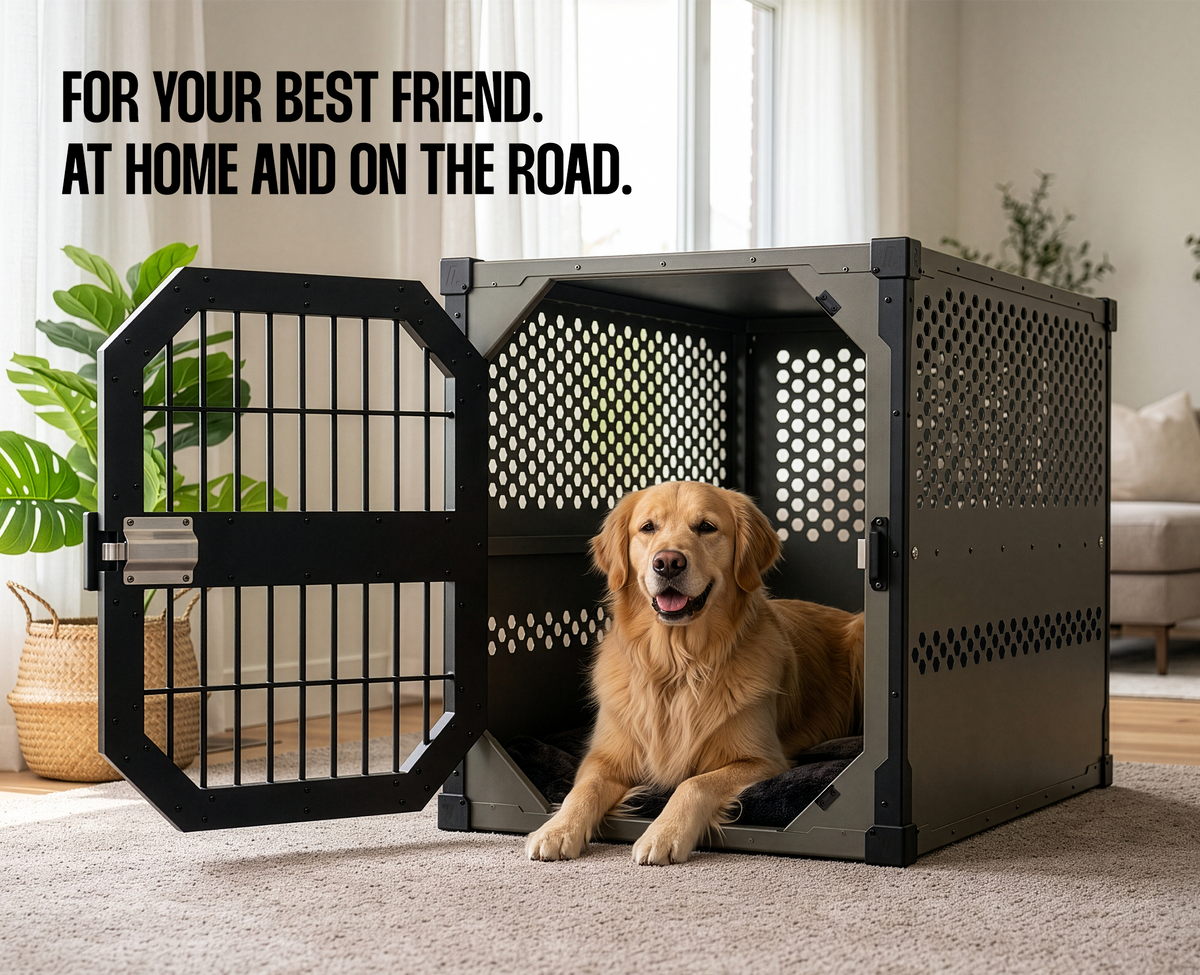 RYFA DOZER STATIONARY DOG CRATE