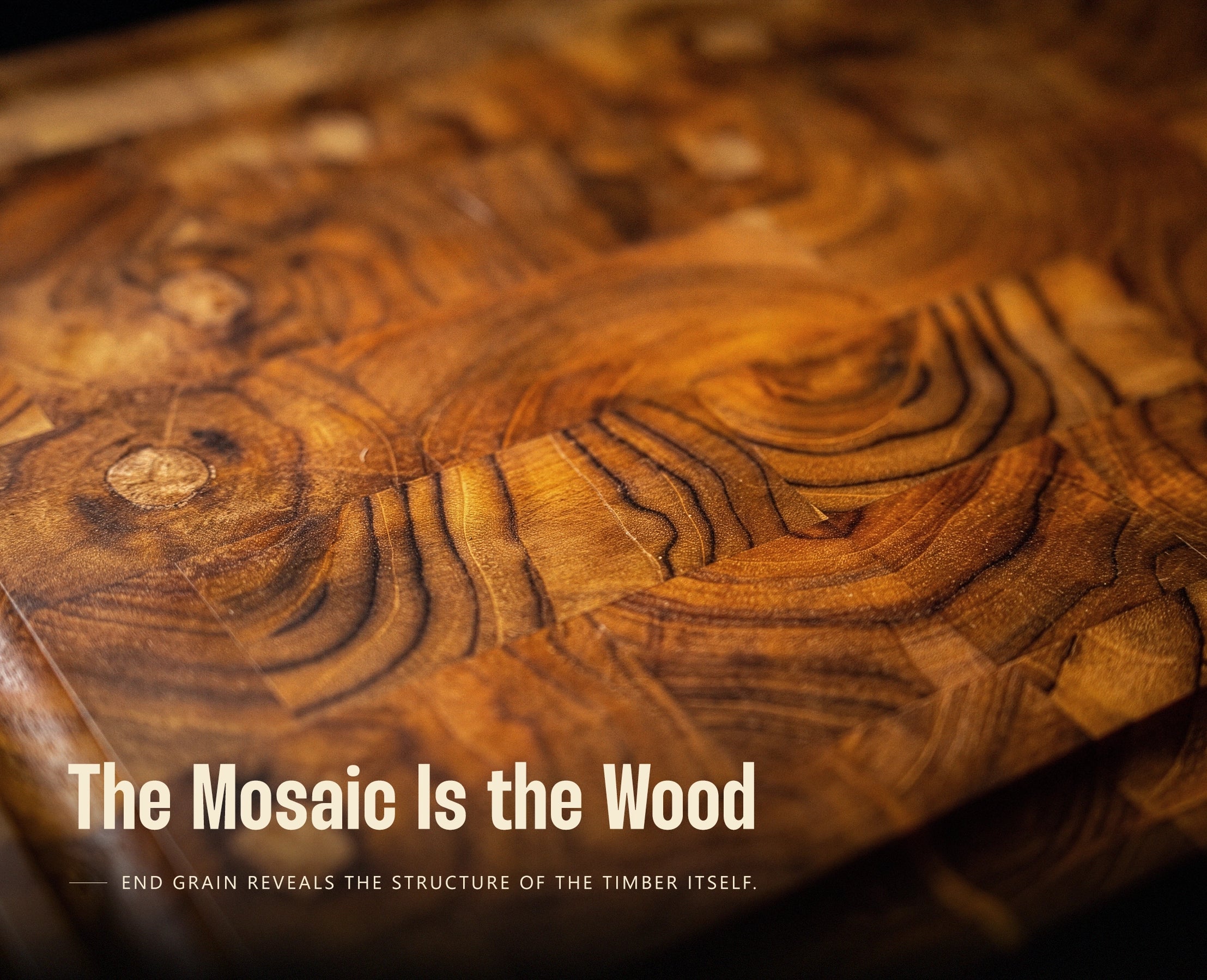 RYFA Handcrafted Teakwood End Grain Chopping Block