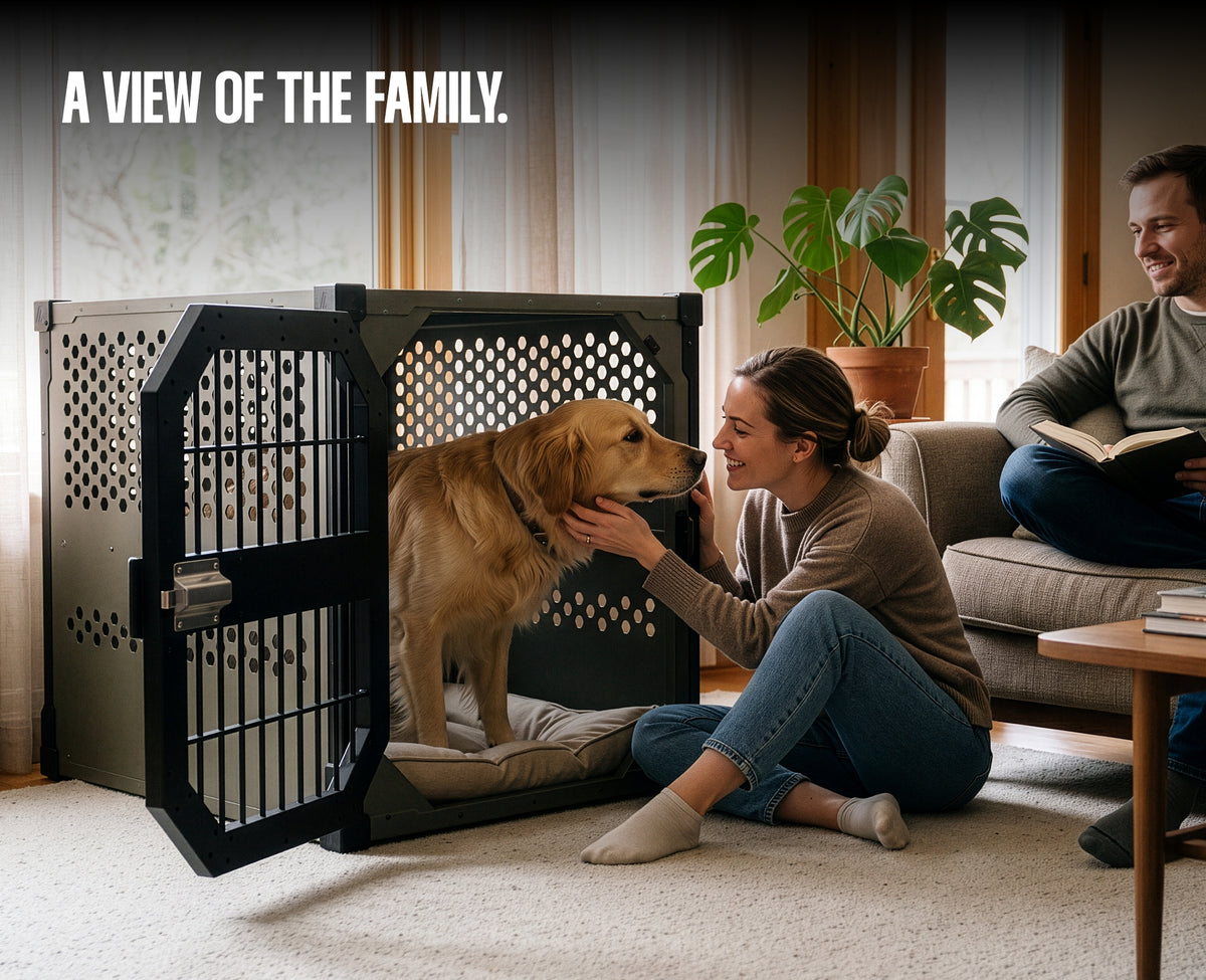 RYFA DOZER STATIONARY DOG CRATE