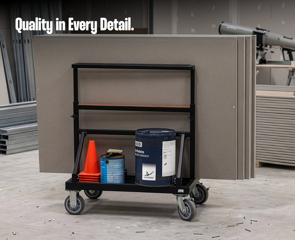 RYFA FOLDABLE DRYWALL CART