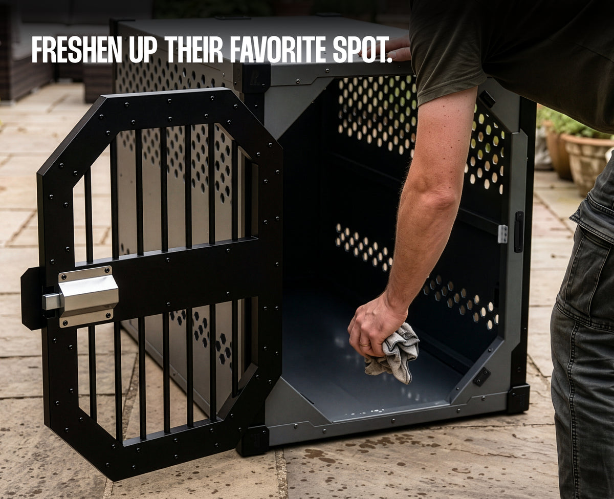 RYFA DOZER STATIONARY DOG CRATE