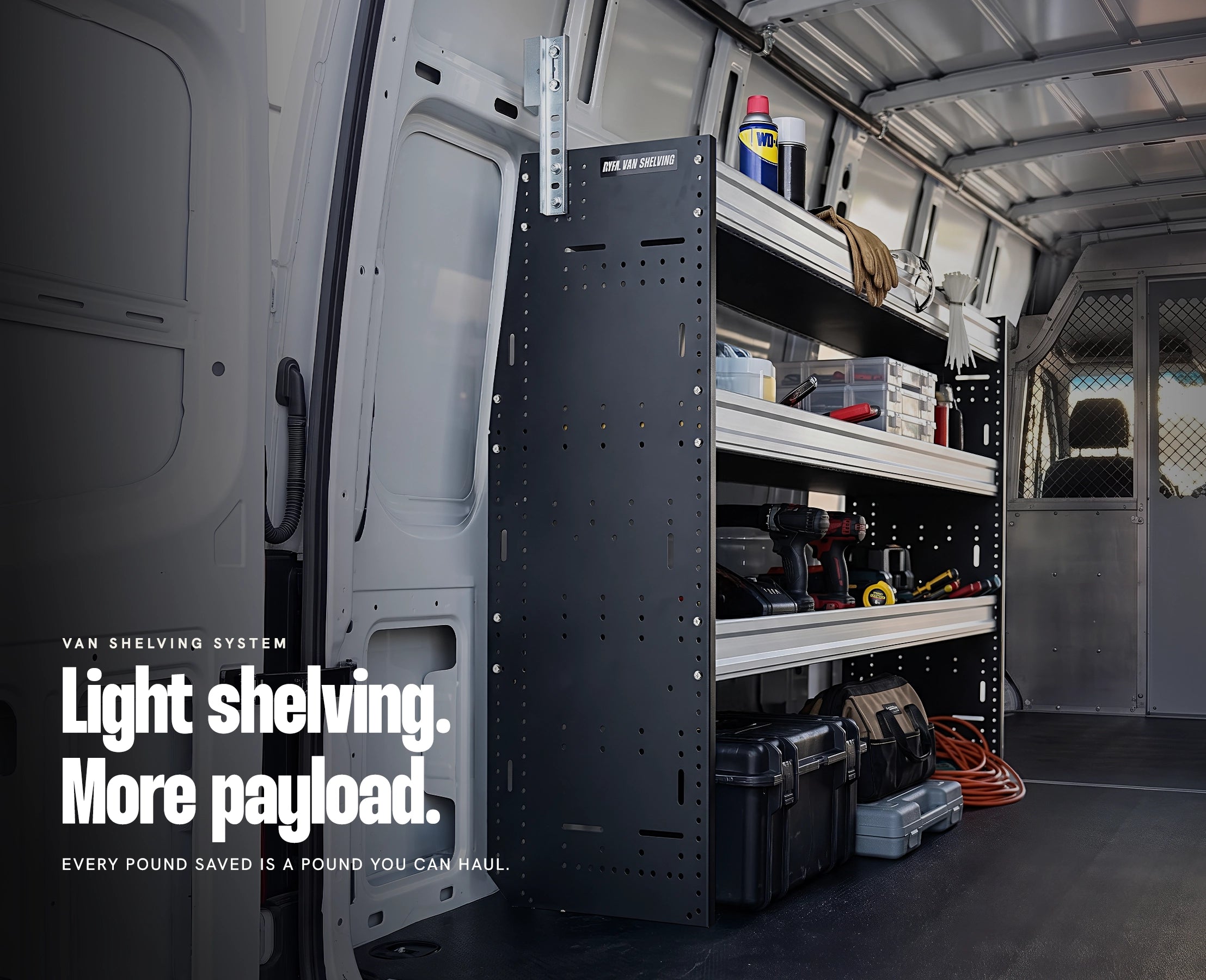 RYFA STOWMASTER 44” CARGO VAN SHELVING