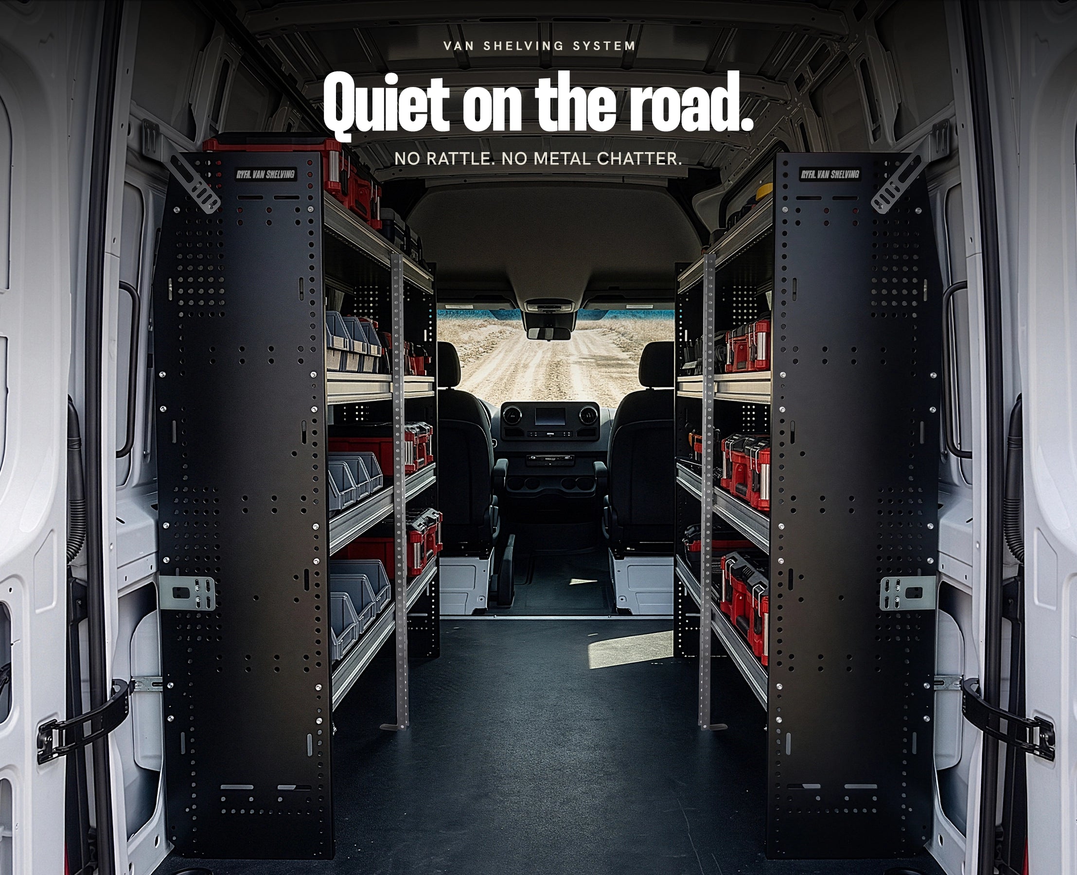 RYFA STOWMASTER 4-TRAY CARGO VAN SHELVING