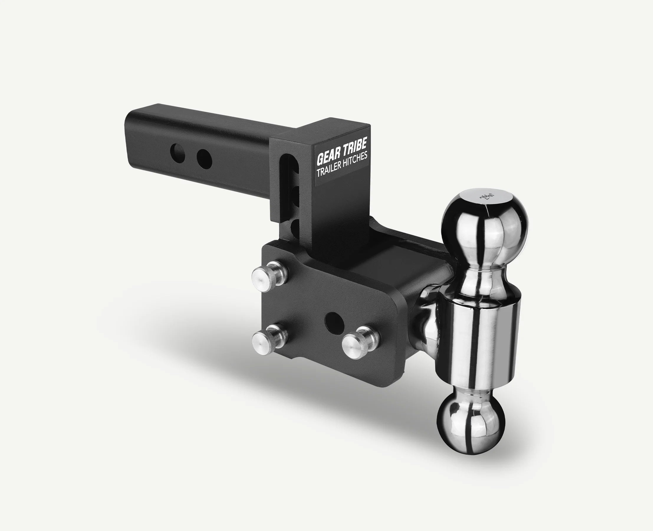 GearTribe Towmaster Trailer Hitch Ball Mount Fits 2" Receiver, 3" Drop
