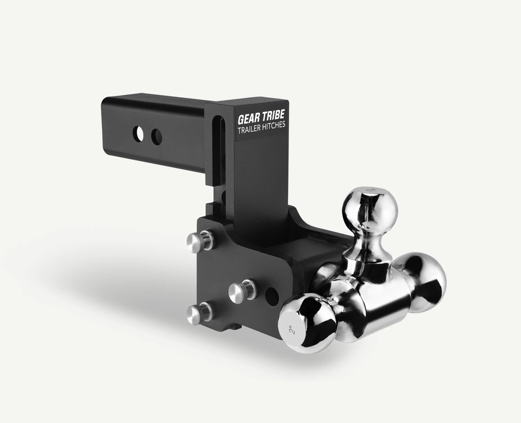 GearTribe Towmaster Trailer Hitch Ball Mount Fits 2.5" Receiver, 5" & 7" Drop